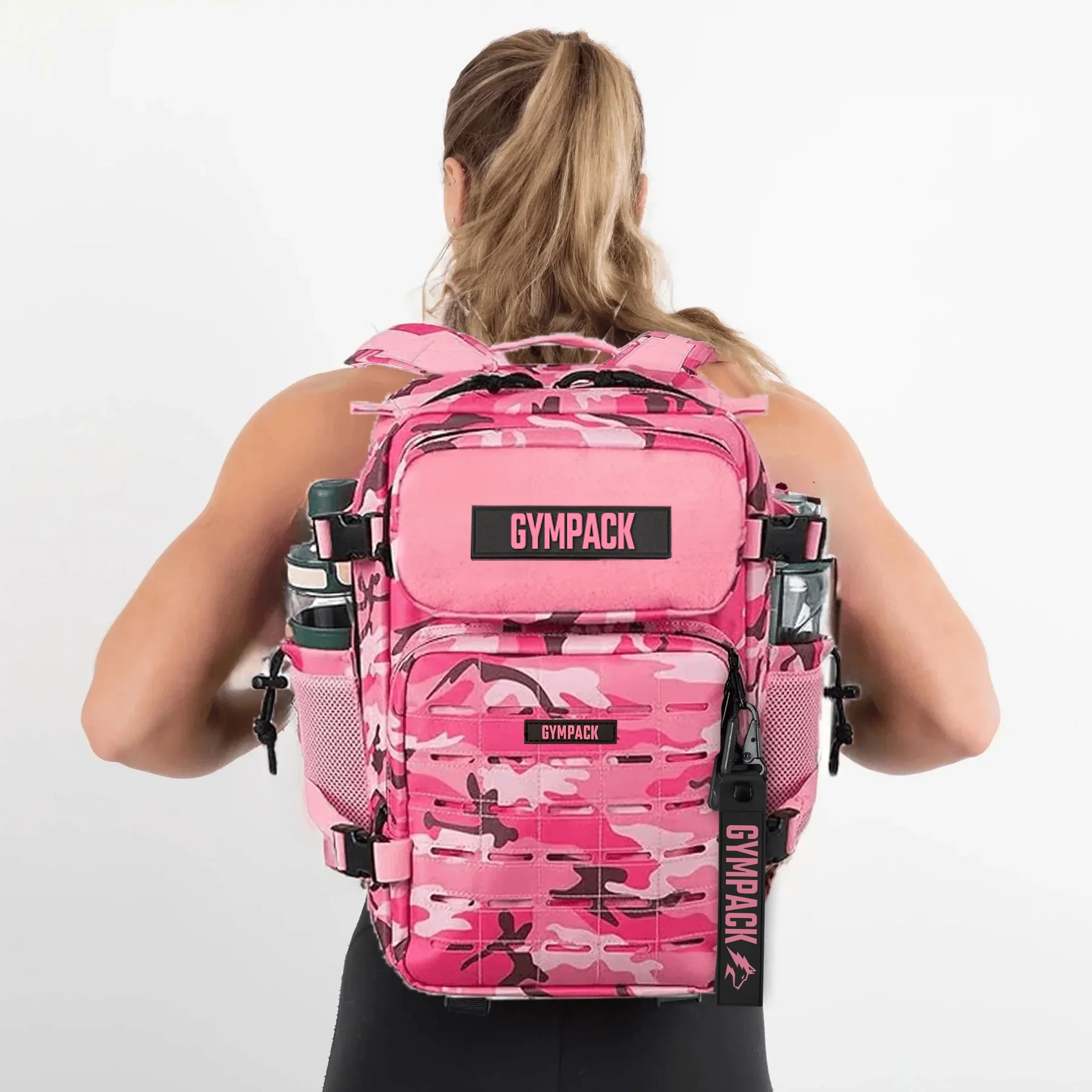 Gympack Pro 25L Rosa Camuflado
