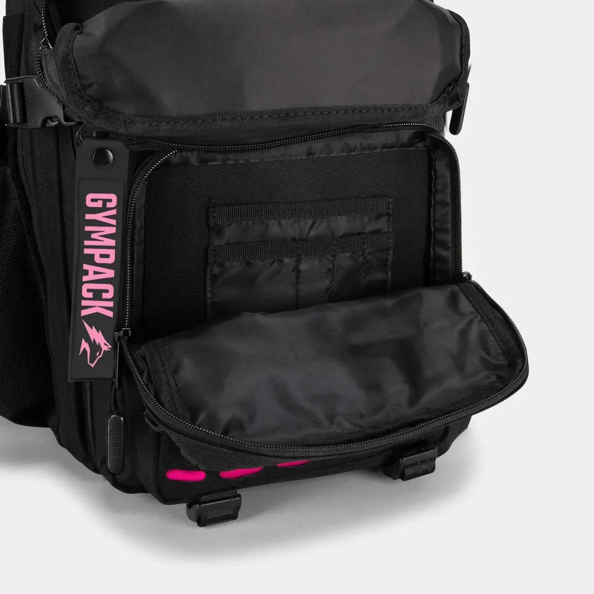 Gympack Pro 25L Preta e Rosa