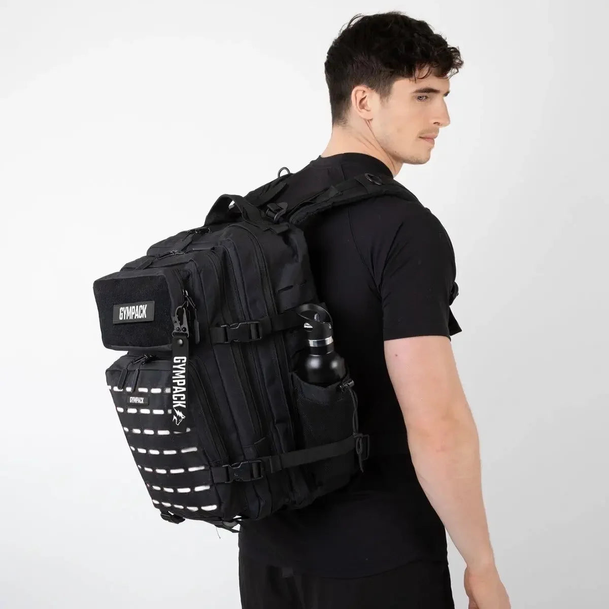 Gympack Pro 50L Preta e Branca