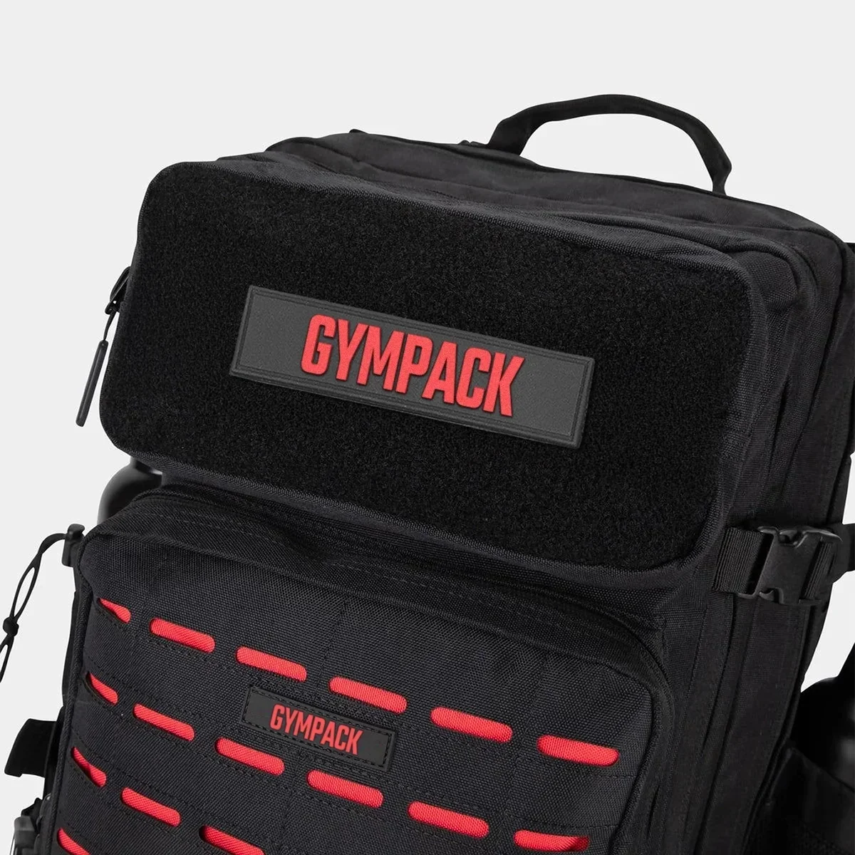 Gympack Pro 50L Preta e Vermelha