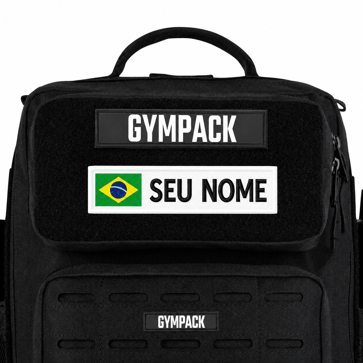 Patch Personalizável Brasil Branco