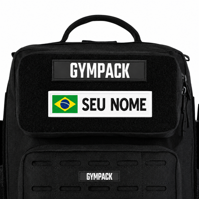 Patch Personalizável Brasil Branco