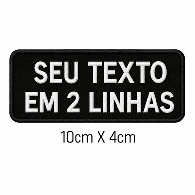 Patch Personalizável de Duas Linhas