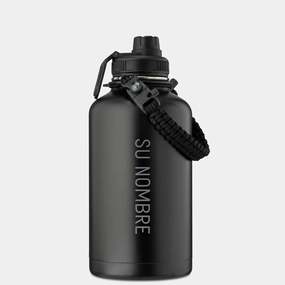 Garrafa Térmica Premium Gympack 2000ml - Nome Personalizado