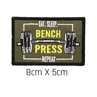 Patch Eat, Sleep, Bench Press, Repeat