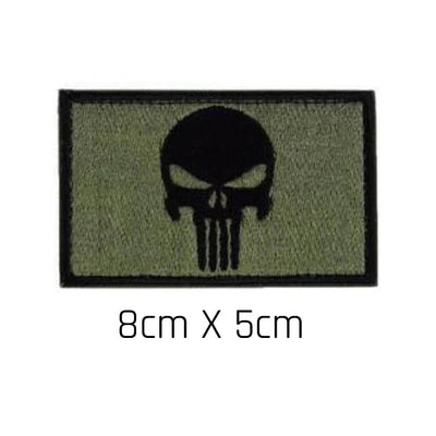 Patch Caveira Verde