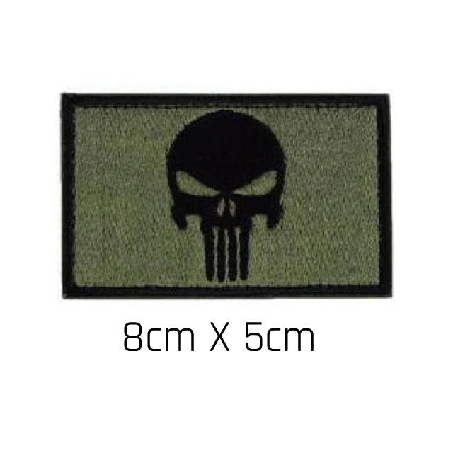 Patch Caveira Verde