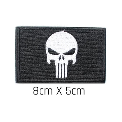 Patch Caveira Preta