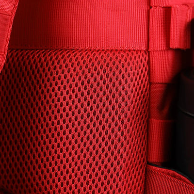 Mochila Gympack Pro 50 Litros Vermelha - Costas Acolchoadas