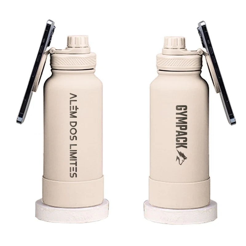 Garrafa Térmica Magsafe Gympack 1200ml Creme