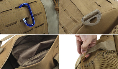 Bolsa Duffel Gympack 40L Caqui
