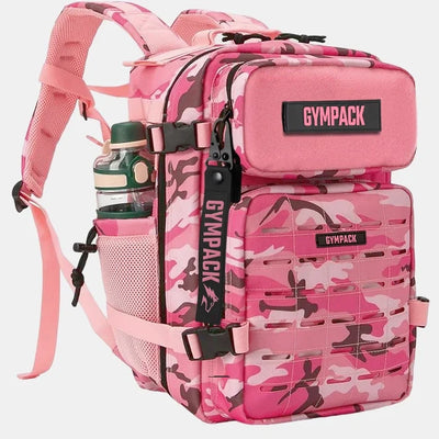 Gympack Pro 25L Rosa Camuflado