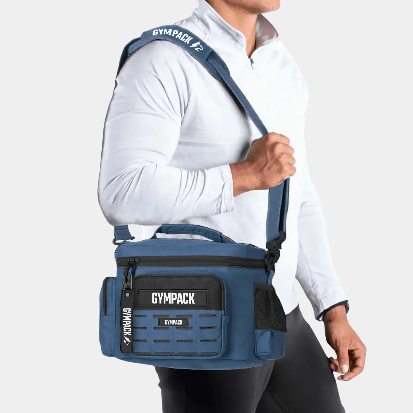 Bolsa Térmica Marmiteira 13L Gympack Azul-Marinho