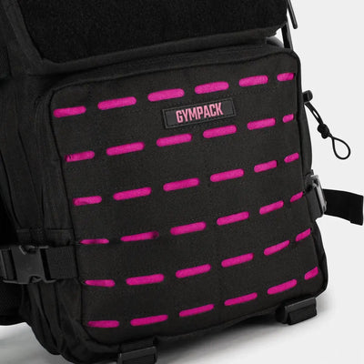 Gympack Pro 25L Preta e Rosa