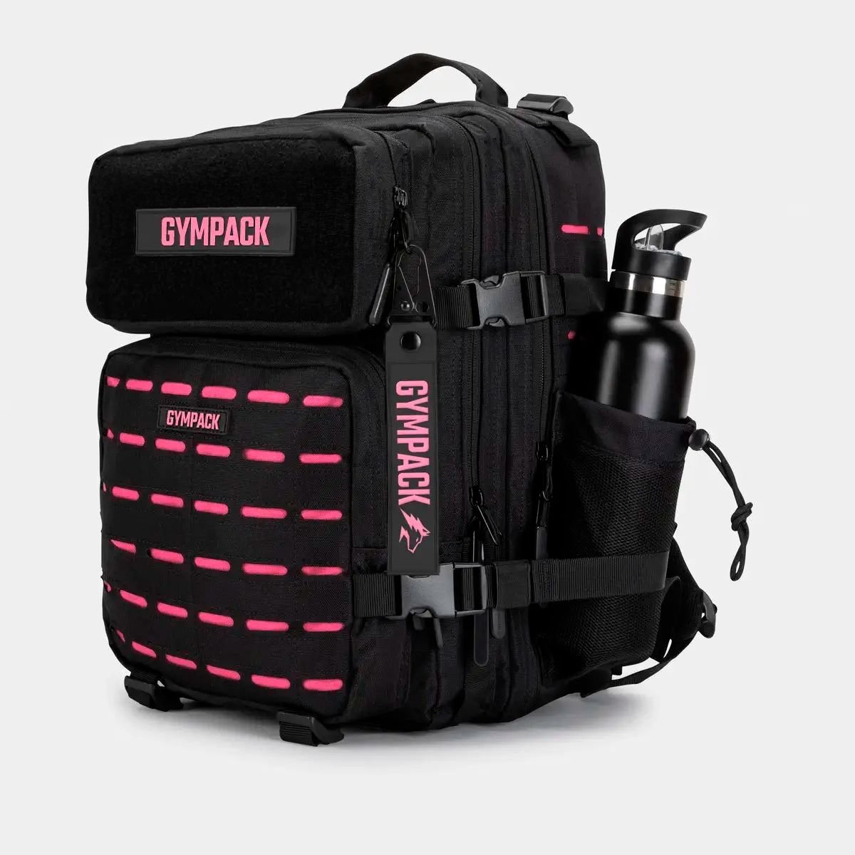 Gympack Pro 25L Preta e Rosa