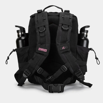 Gympack Pro 25L Preta e Rosa