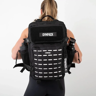 Gympack Pro 50L Preta e Branca