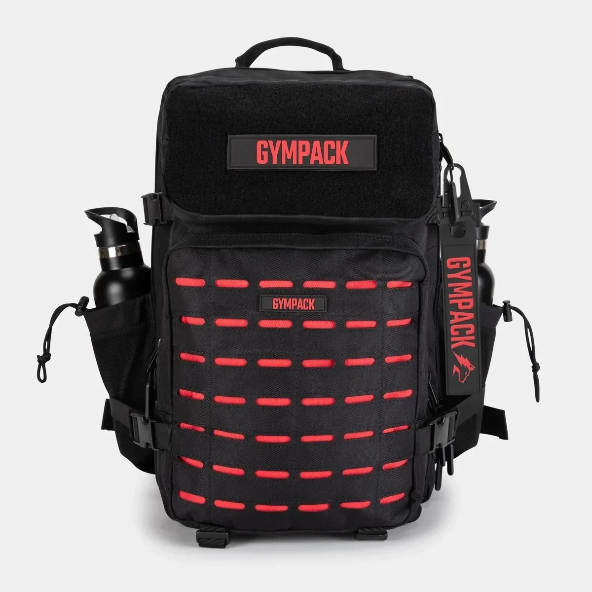 Gympack Pro 50L Preta e Vermelha