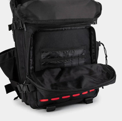 Gympack Pro 50L Preta e Vermelha