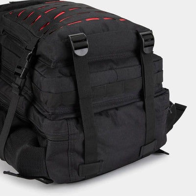 Gympack Pro 50L Preta e Vermelha
